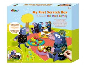ΠΑΙΔΙΚΟ SCRATCH BOX-GO PICNIC WITH THE MOLE FAMILY AVENIR – ΠΟΛΥΧΡΩΜΟ