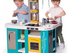 Smoby Παιδική Κουζίνα Smoby Tefal Studio Kitchen XL Bubble – Γαλάζιο